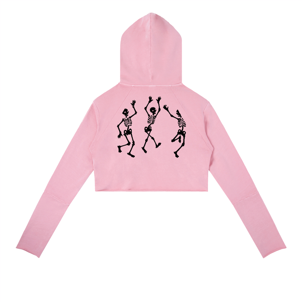 Vintage Washed Raw Edge Hoodie