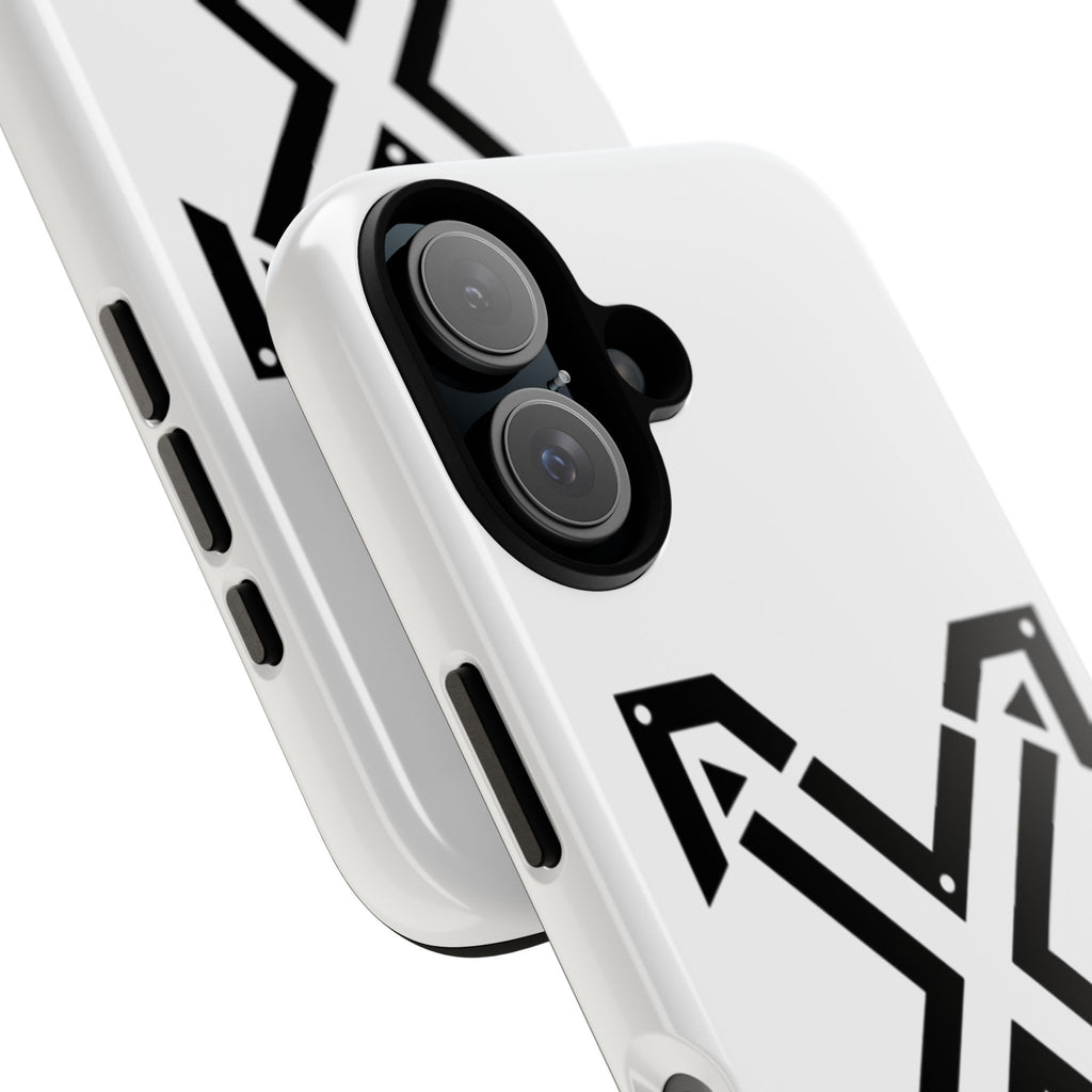 YAIM X Tough Phone Case — Protective White Graphic iPhone Case