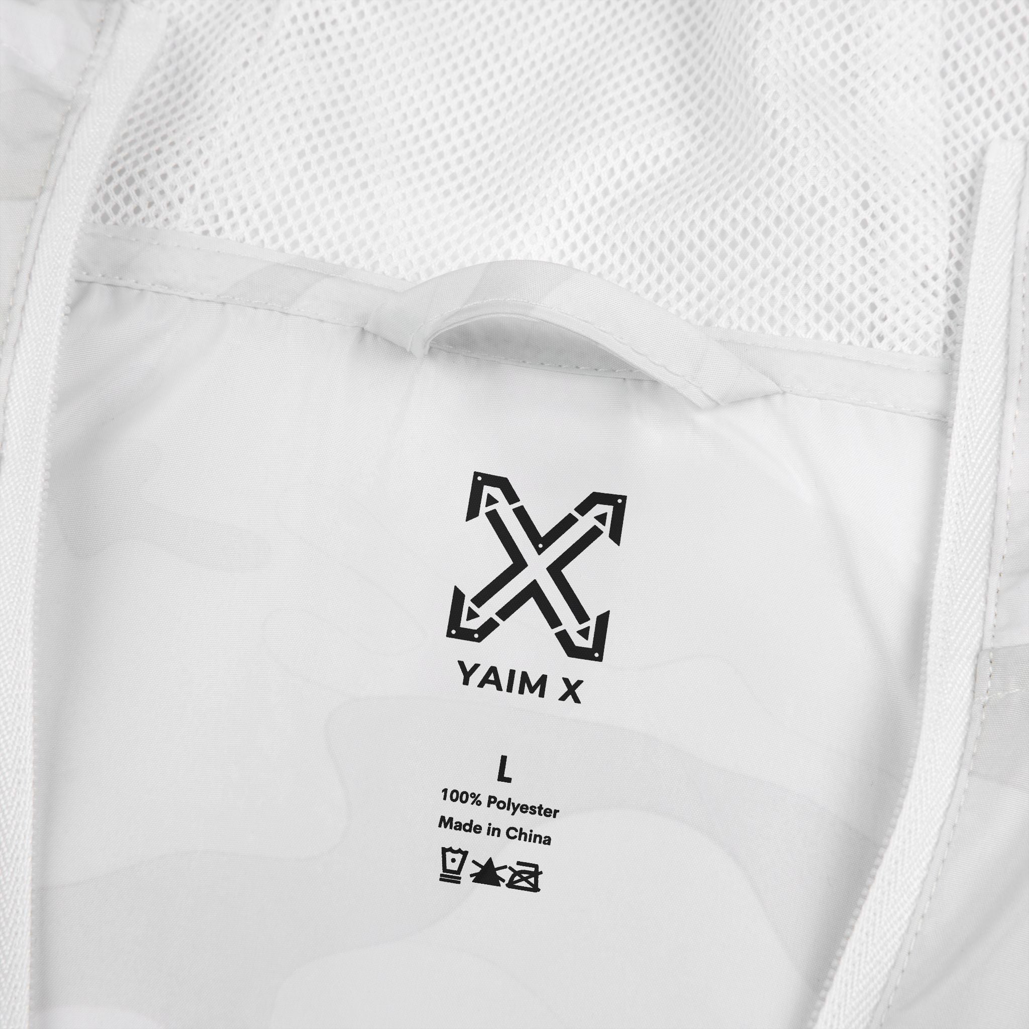 Windbreaker Jacket — YAIM X Distressed Logo Windbreaker