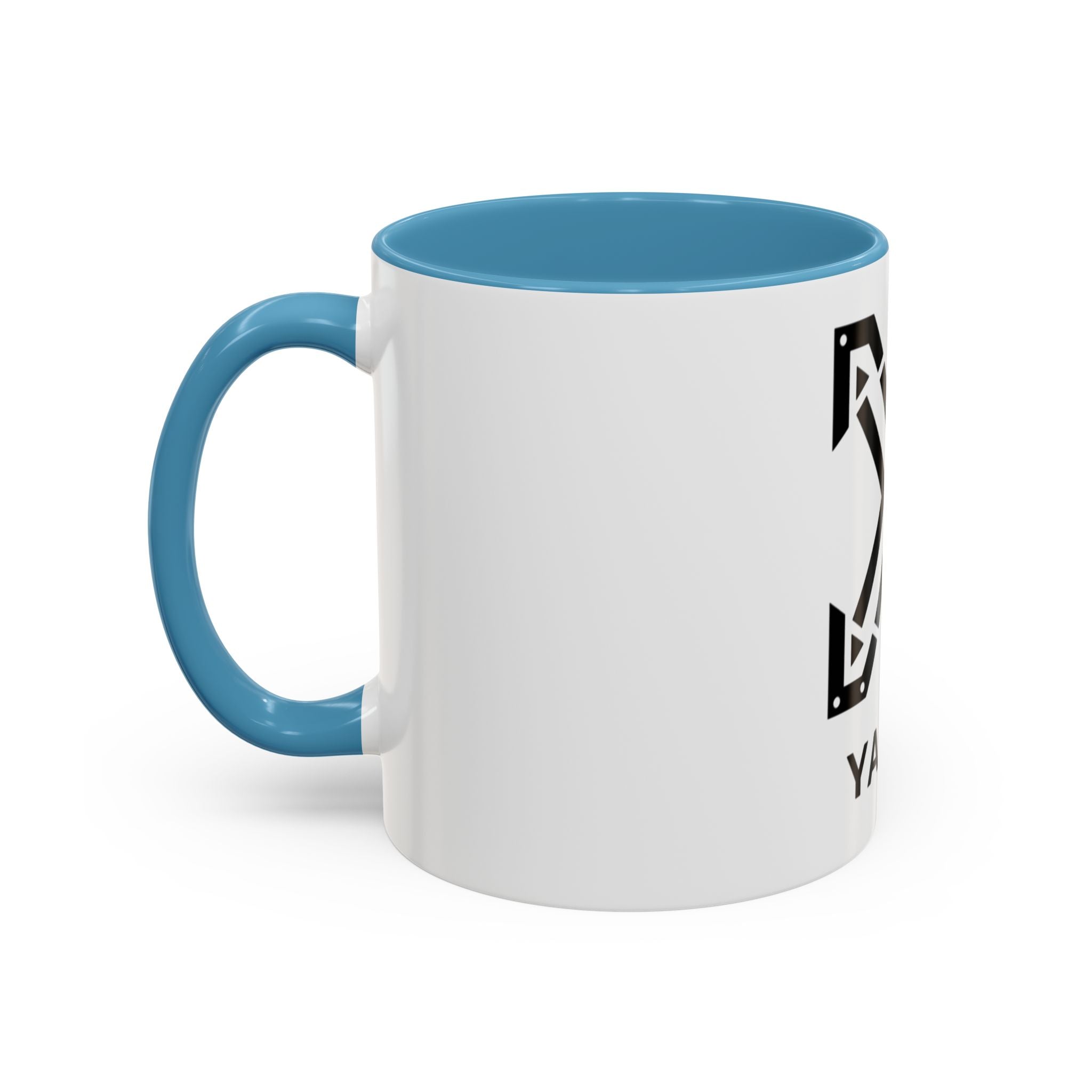 Yaim X Logo Accent Coffee Mug – Black Interior & Handle