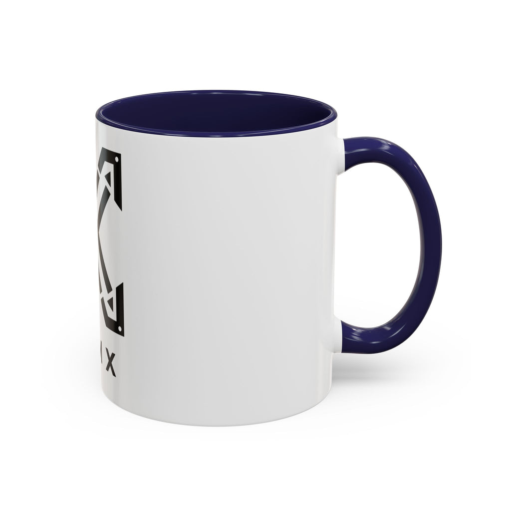 Yaim X Logo Accent Coffee Mug – Black Interior & Handle
