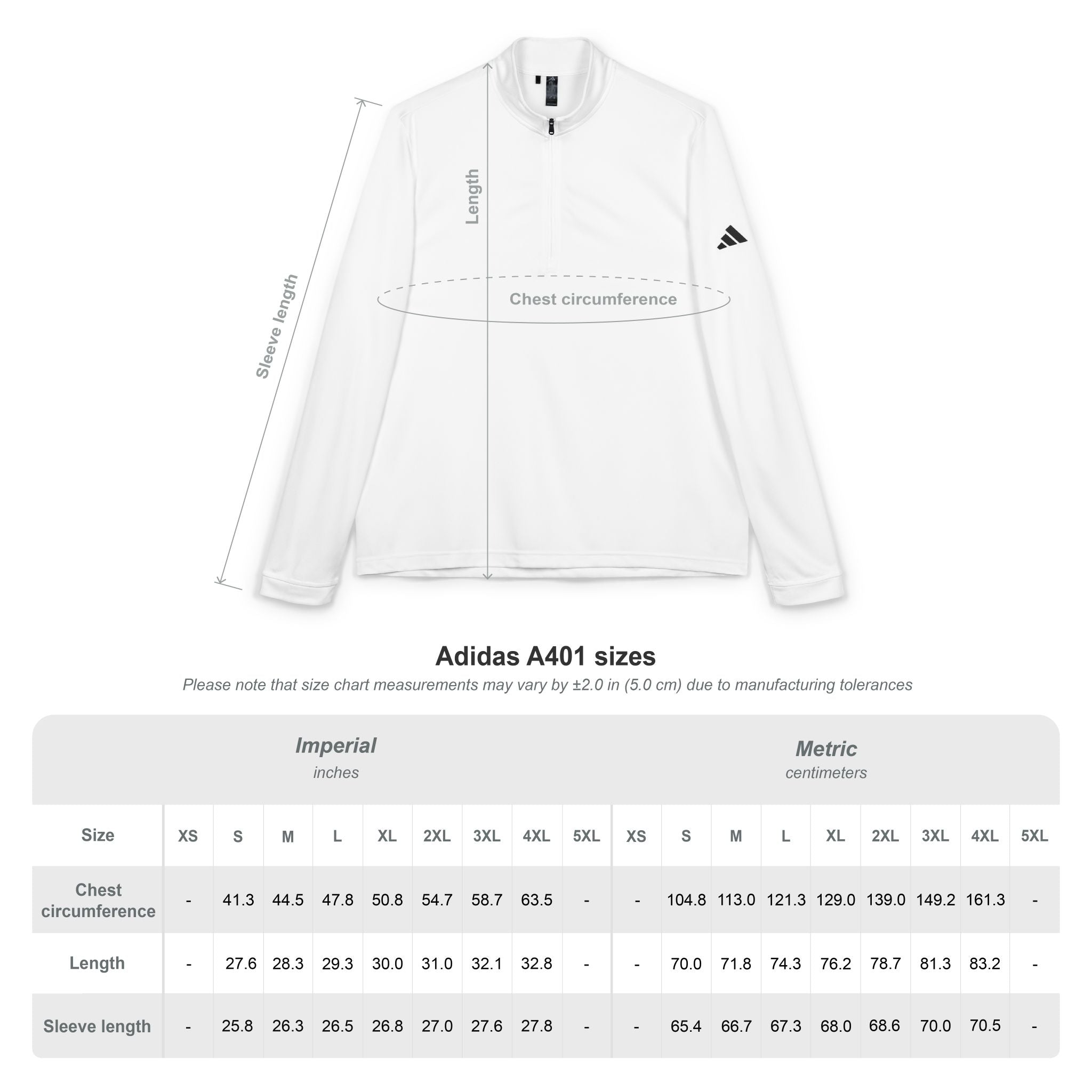 Embroidered Quarter-Zip Pullover — Lightweight Adidas Athletic Top
