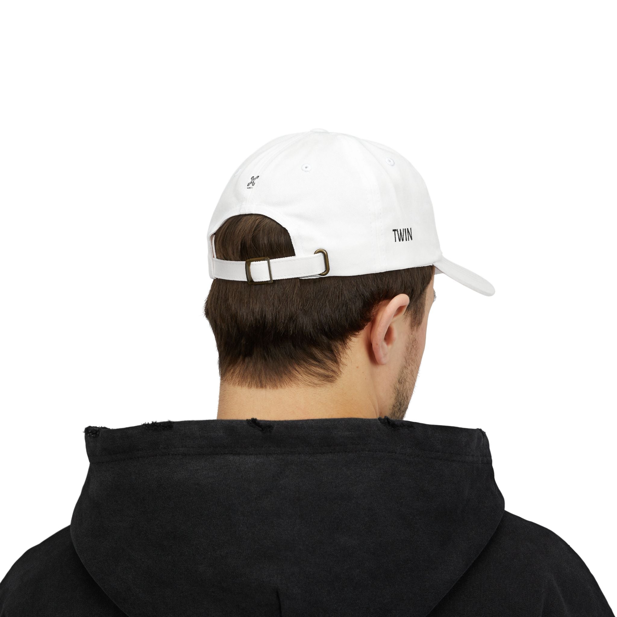 X Twin Cap  Minimalist Cross Logo Embroidered Baseball Hat