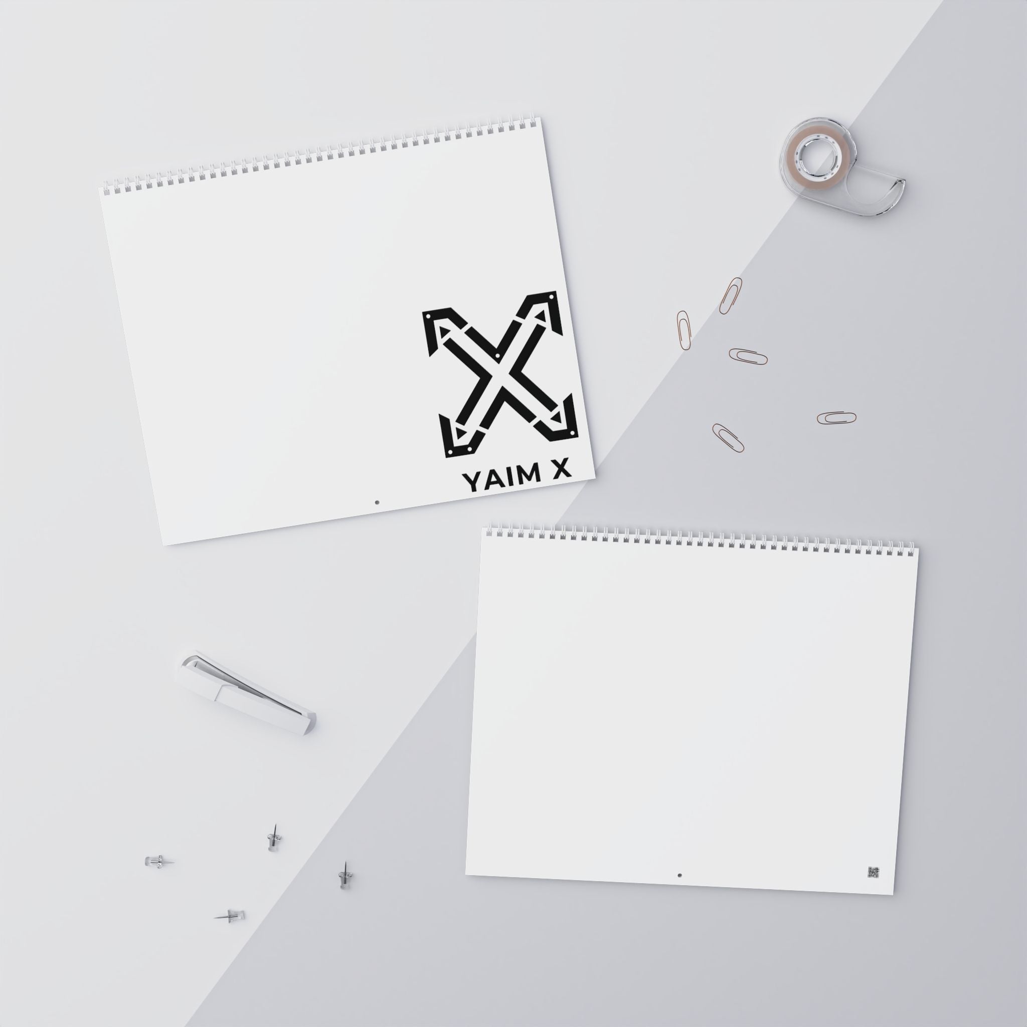 X 2026 Minimal Wall Calendar – Clean Monthly Planner Calendar