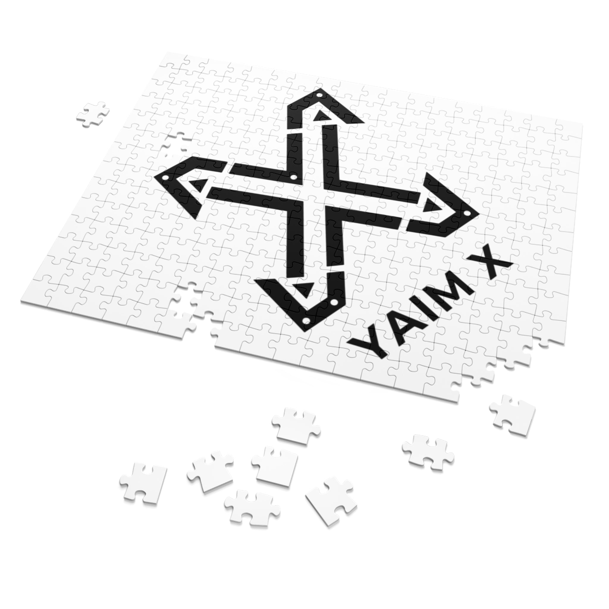 YAIM X Arrow Logo Jigsaw Puzzle Game with Tin —