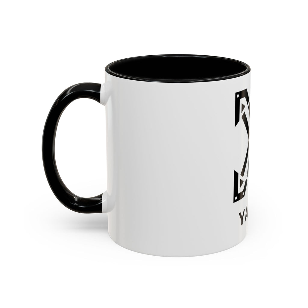 Yaim X Logo Accent Coffee Mug – Black Interior & Handle