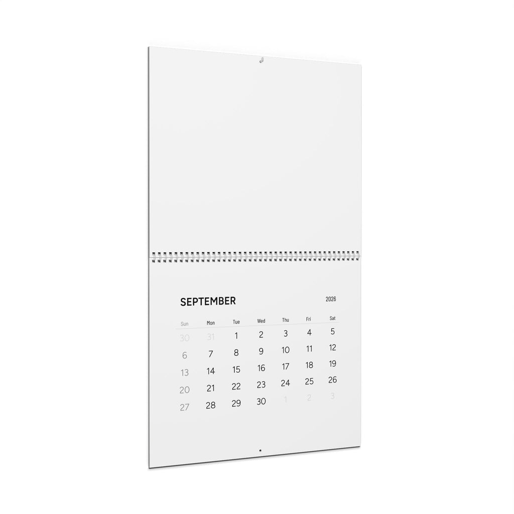 X 2026 Minimal Wall Calendar – Clean Monthly Planner Calendar