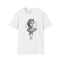 Classical Bust Sculpture T-Shirt | Roman Statue Illustration