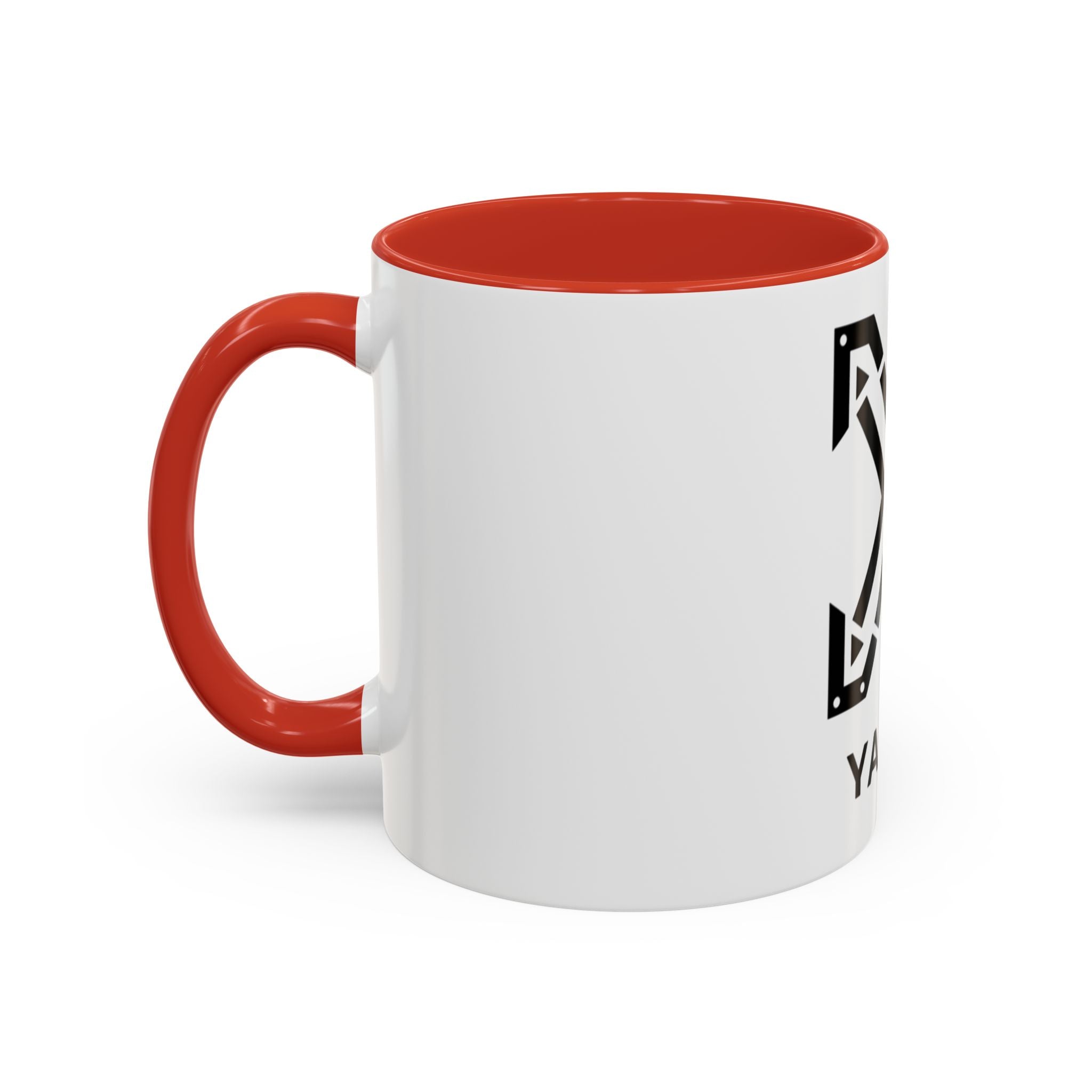 Yaim X Logo Accent Coffee Mug – Black Interior & Handle