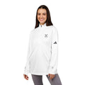 Embroidered Quarter-Zip Pullover — Lightweight Adidas Athletic Top
