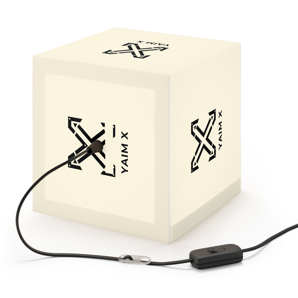 Cube Lamp — "It's a New Day: Rise N' Shine" Inspirational Light