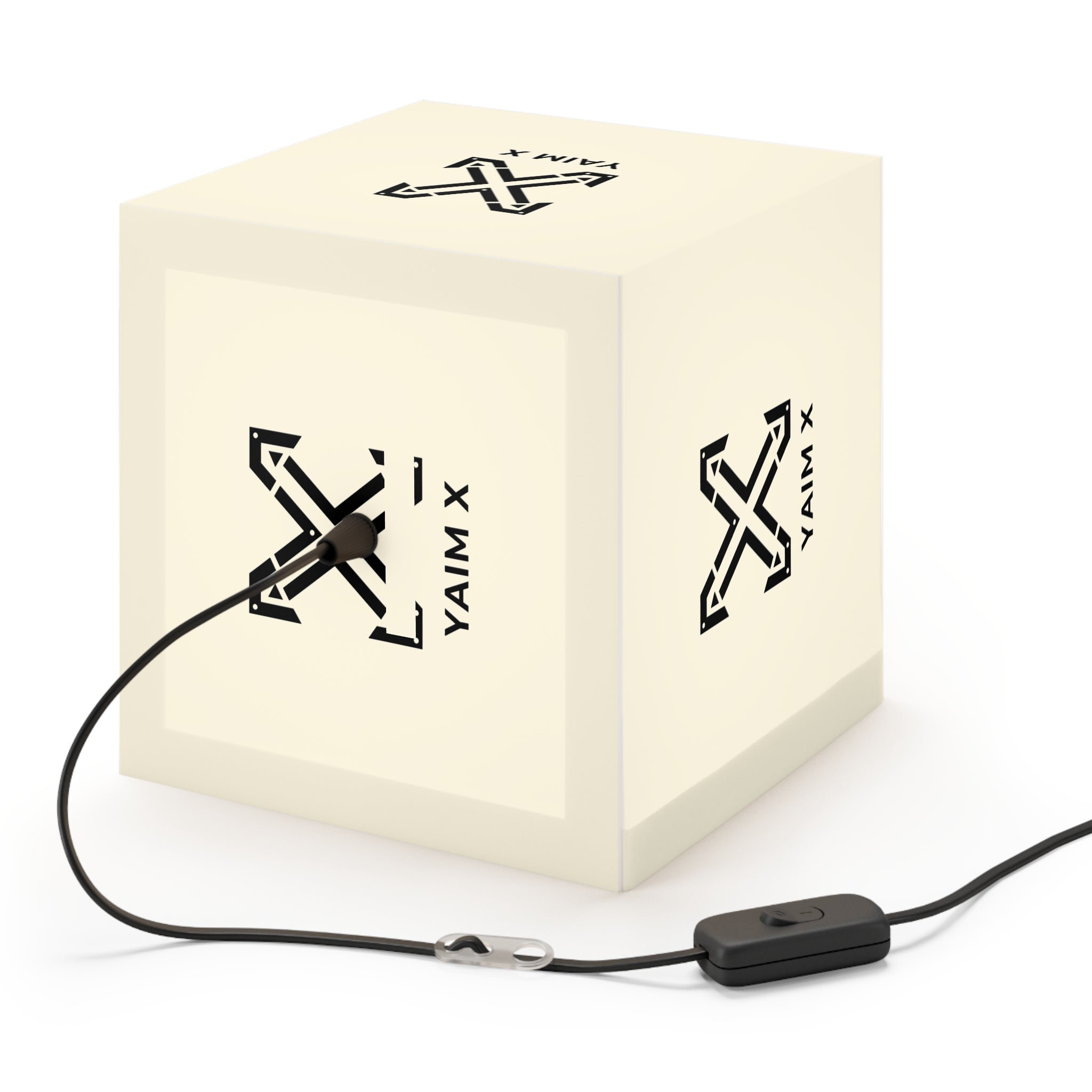 Cube Lamp — "It's a New Day: Rise N' Shine" Inspirational Light