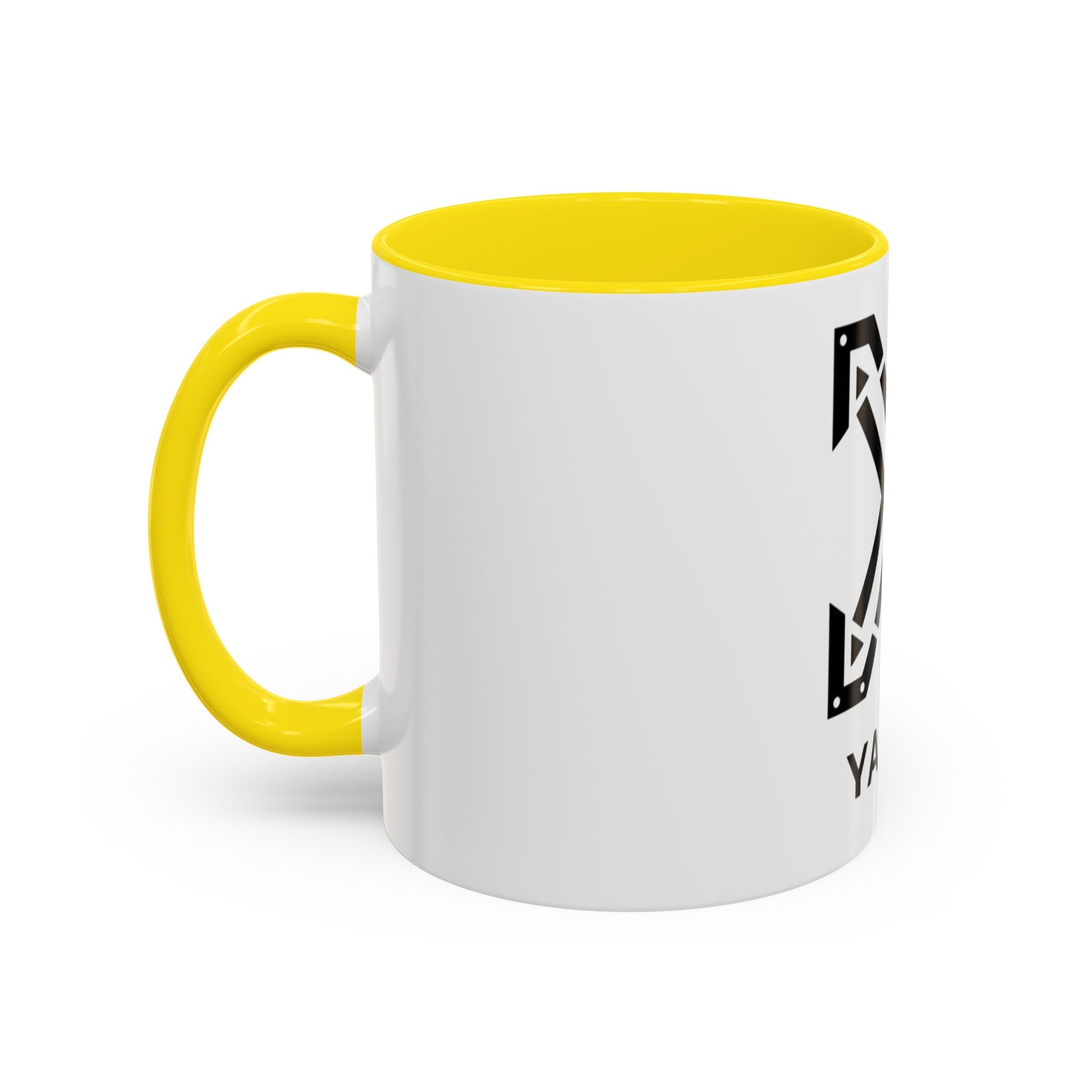 Yaim X Logo Accent Coffee Mug – Black Interior & Handle