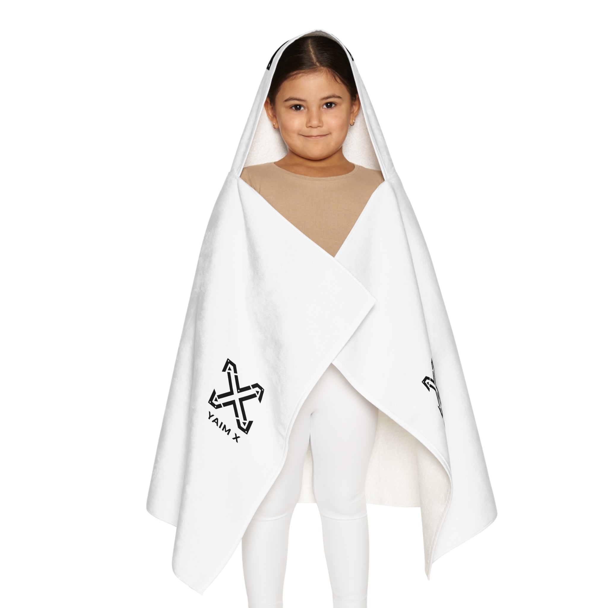 Youth Hooded Towel — Yaim X Logo Beach & Pool Wrap