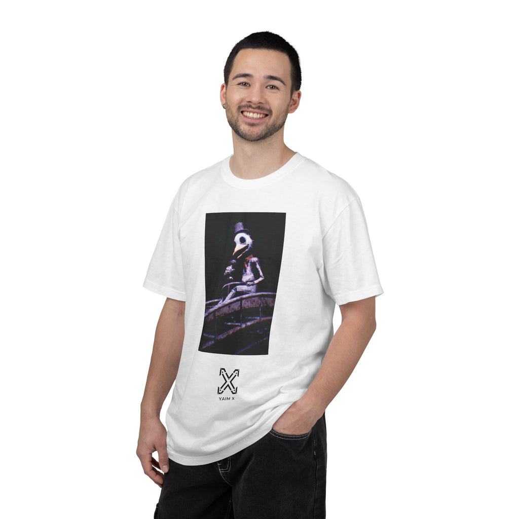 Skull Knight Graphic T-Shirt – Dark Gothic Photo Print