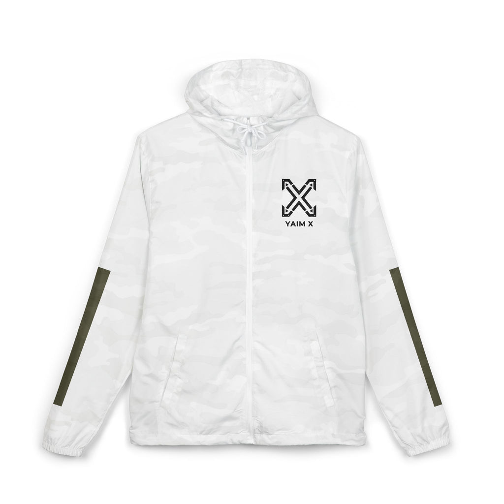 Windbreaker Jacket — YAIM X Distressed Logo Windbreaker
