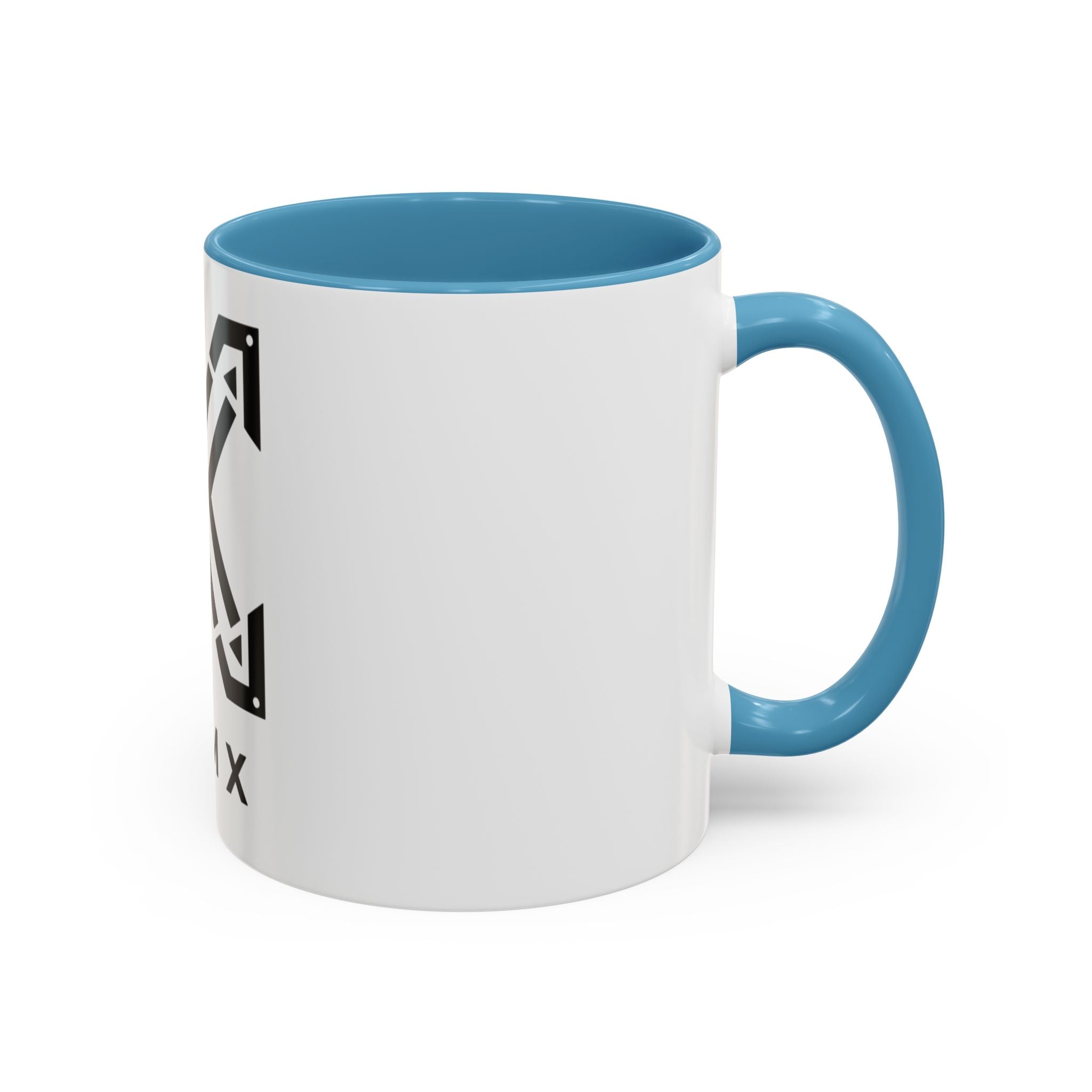 Yaim X Logo Accent Coffee Mug – Black Interior & Handle