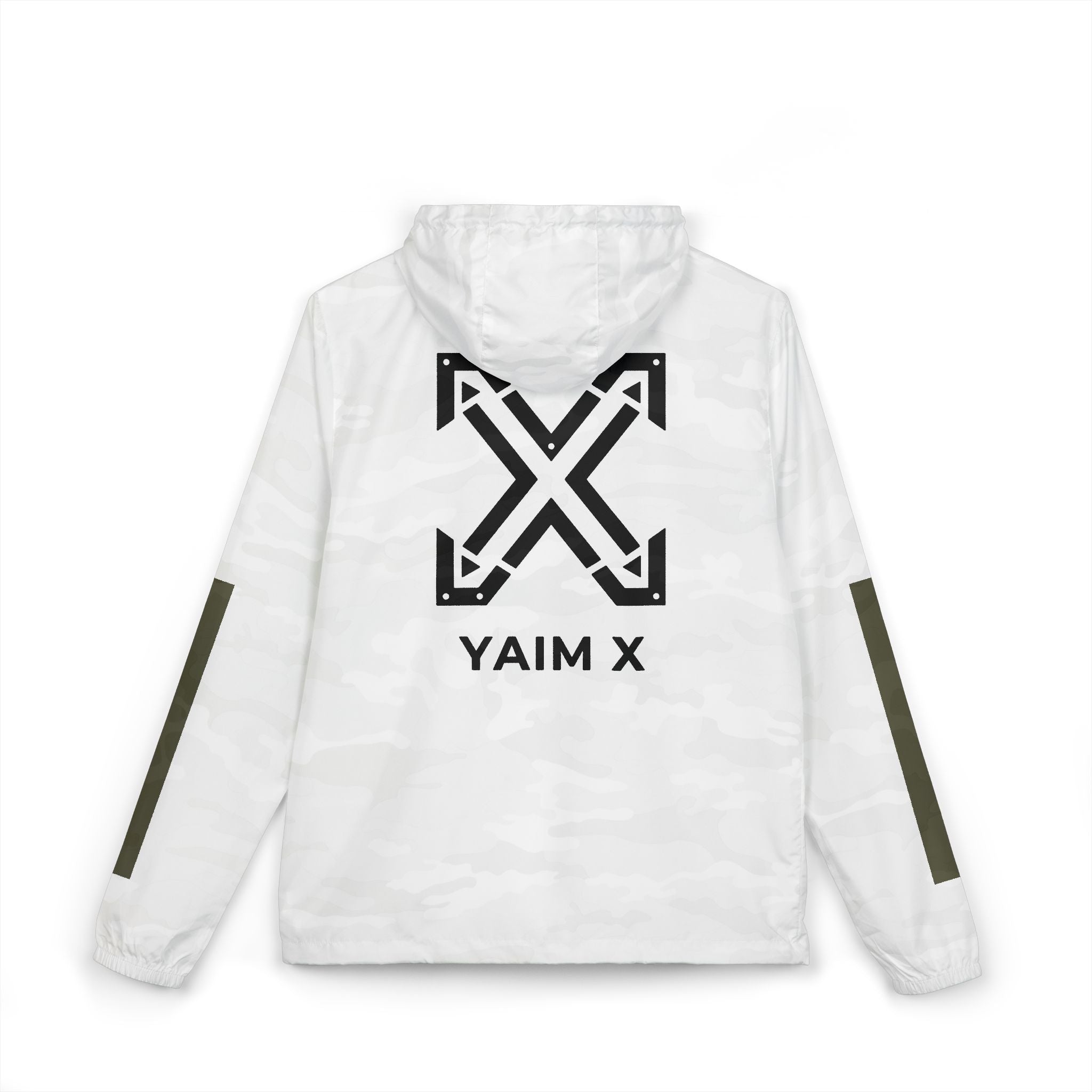 Windbreaker Jacket — YAIM X Distressed Logo Windbreaker