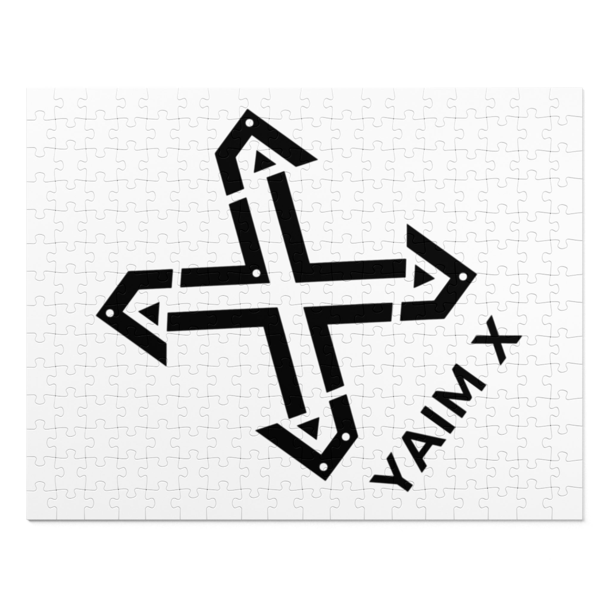 YAIM X Arrow Logo Jigsaw Puzzle Game with Tin —