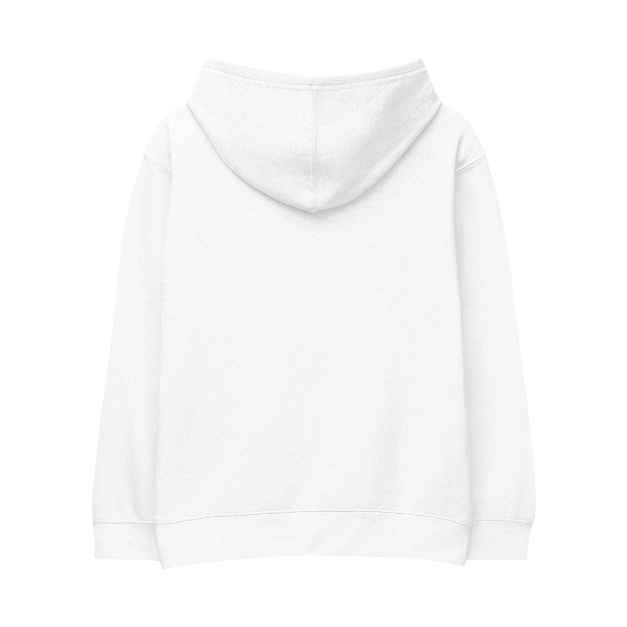 Front Logo X Only Kids Embroidered Crossbones Hoodie — Minimal Skate Logo Kids Pullover