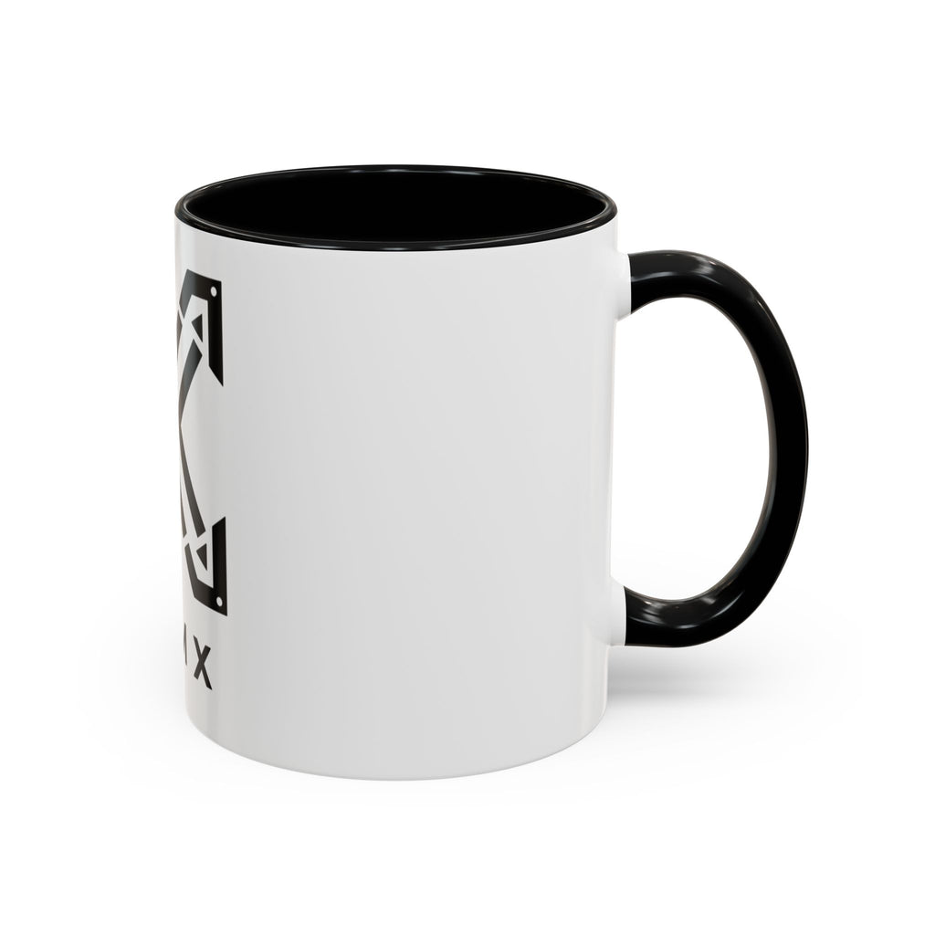 Yaim X Logo Accent Coffee Mug – Black Interior & Handle