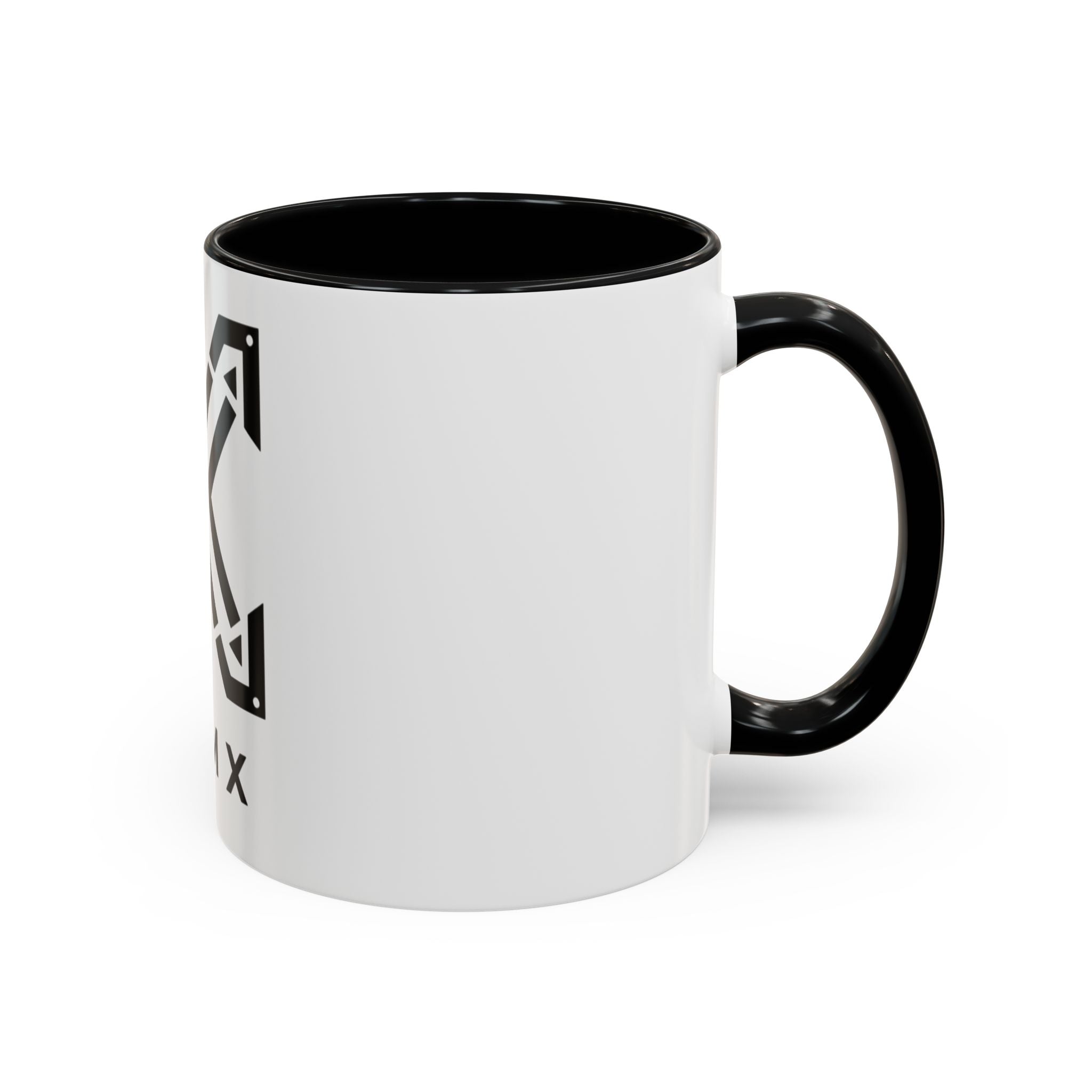 Yaim X Logo Accent Coffee Mug – Black Interior & Handle
