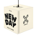 Cube Lamp — "It's a New Day: Rise N' Shine" Inspirational Light
