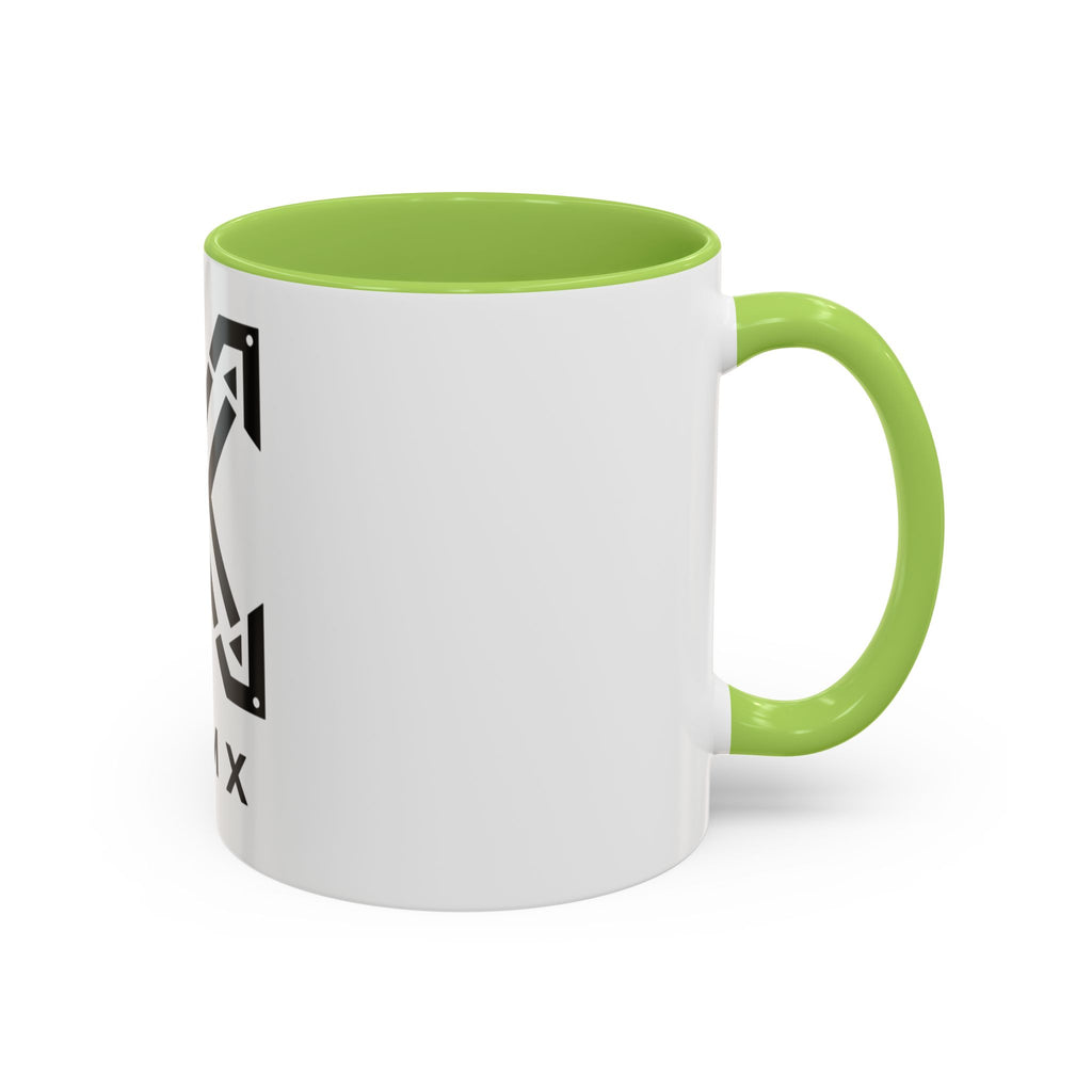 Yaim X Logo Accent Coffee Mug – Black Interior & Handle