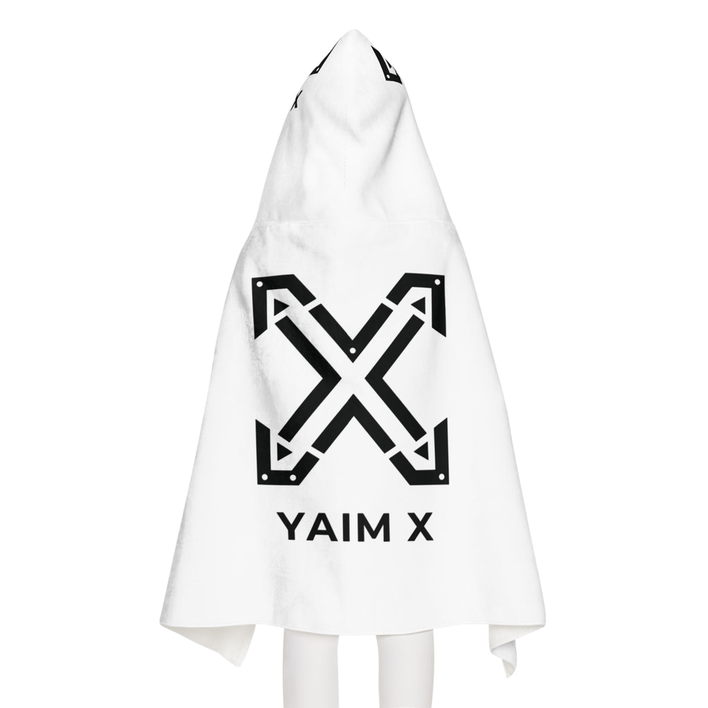 Youth Hooded Towel — Yaim X Logo Beach & Pool Wrap