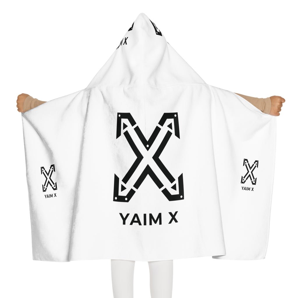 Youth Hooded Towel — Yaim X Logo Beach & Pool Wrap