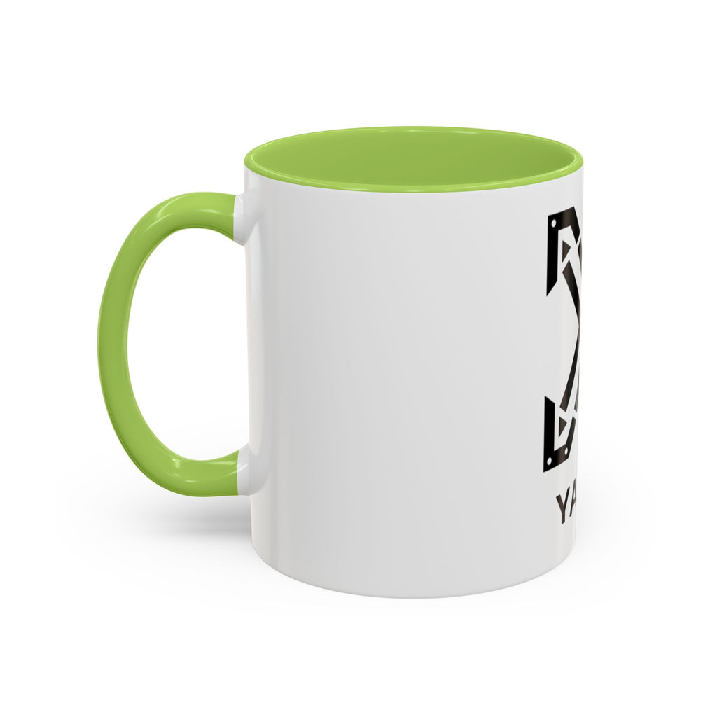 Yaim X Logo Accent Coffee Mug – Black Interior & Handle